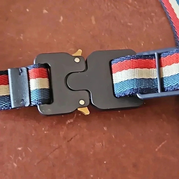 Christian Dior x Alyx Red, White & Blue Belt with Dust Bag - Picture 7 of 9